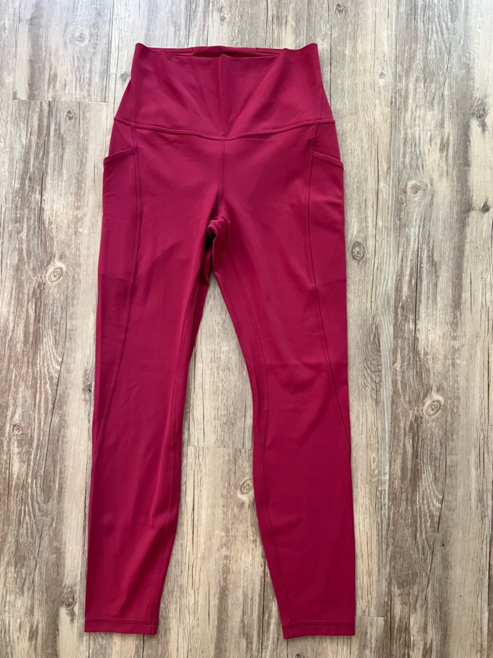 Lululemon Align High-Rise Rise Pant with Pockets 25" in Magenta Smoke